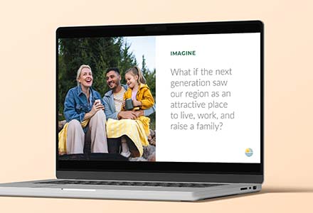 PowerPoint presentation for the What could 5% do? campaign